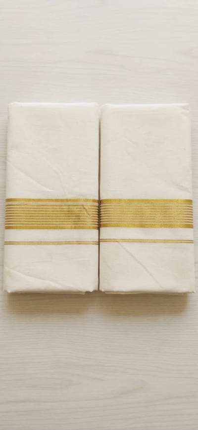 Traditional onam mundu
