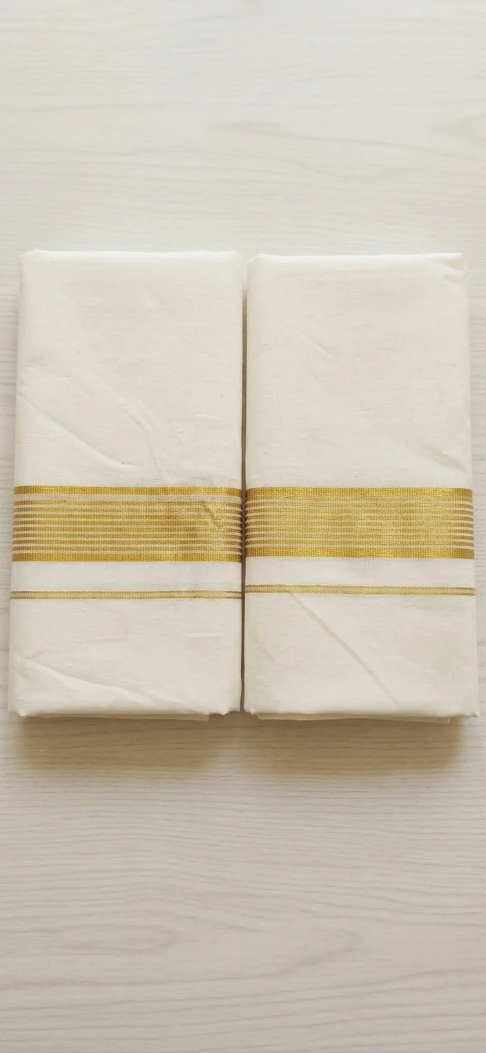 Traditional onam mundu